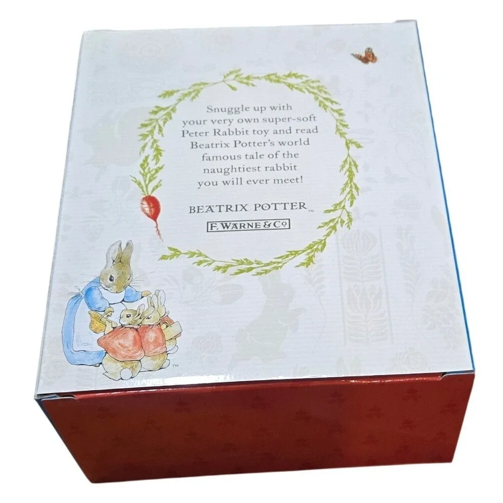 Peter‎ Rabbit Book & Plush Toy Gift Set Beatrix Potter Hardcover Boxed